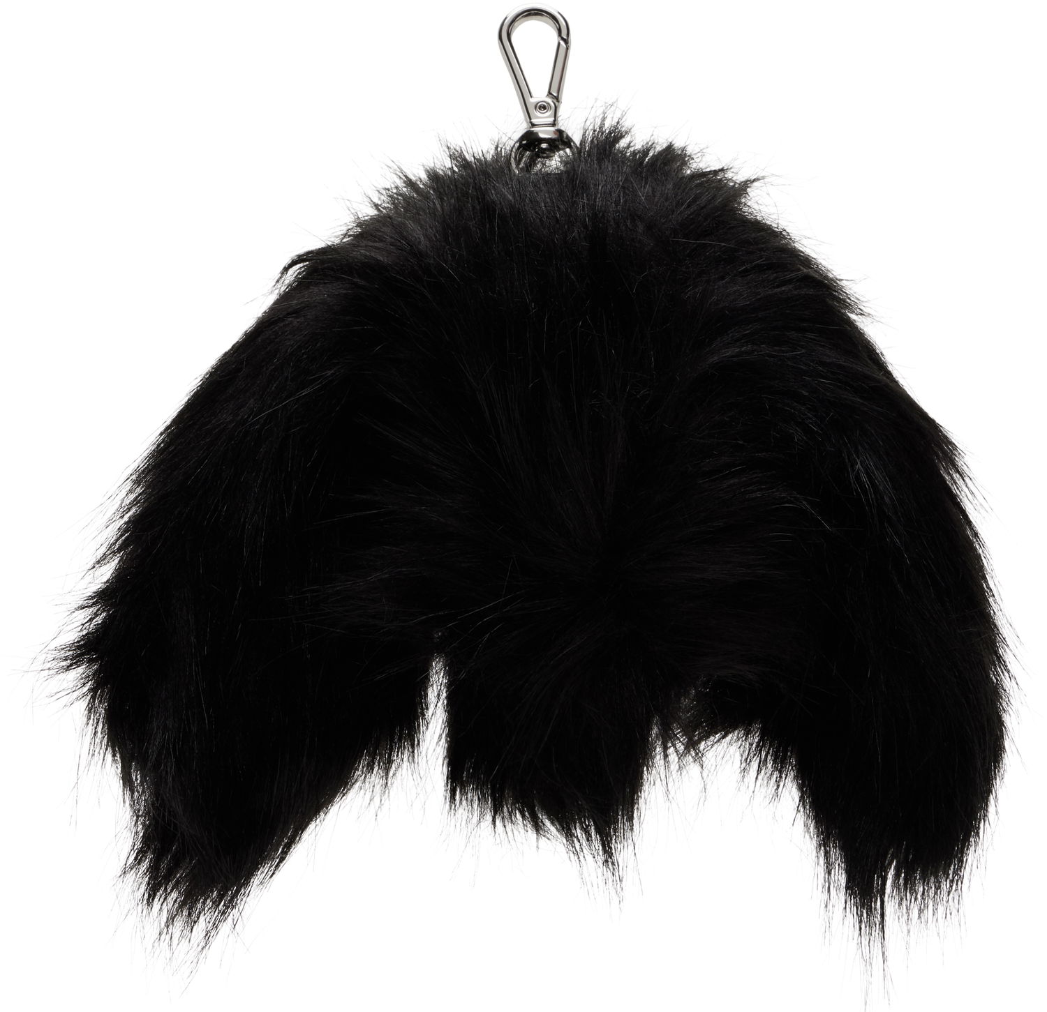 Privjesci za ključeve Simone Rocha Simone Rocha Faux Fur Hare Coin Purse Bag Charm Crna | COINPURSE1 0815, 0