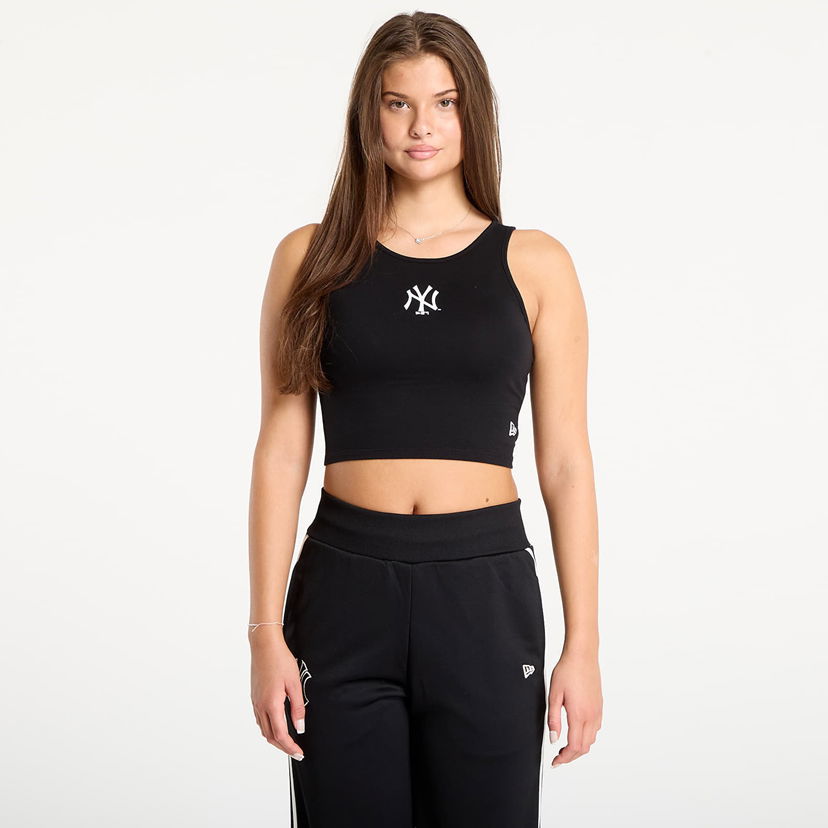 Crop top New Era New Era MLB Midi Crop Top New York Yankees Crna | 60684410