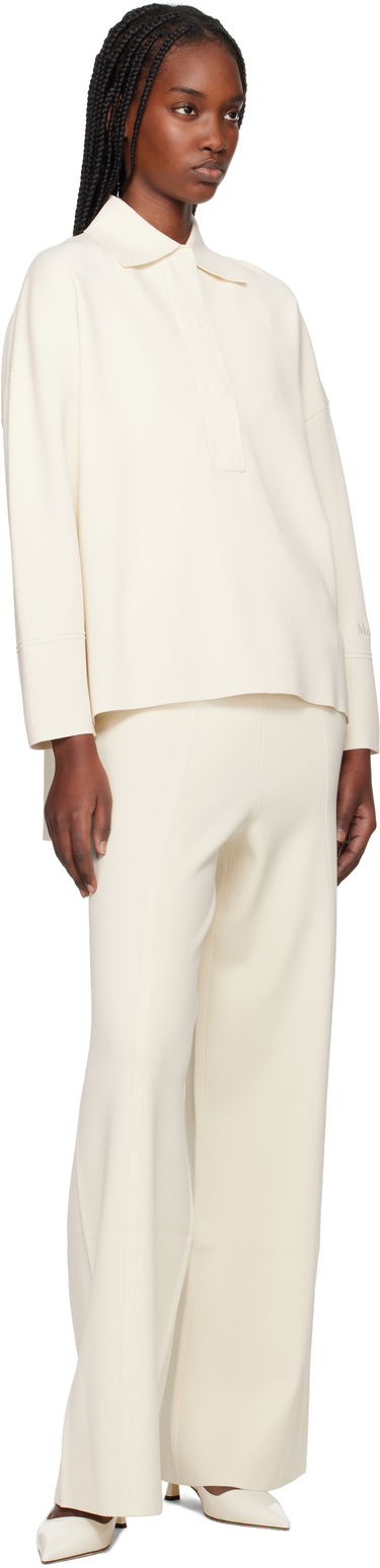 Džemper Max Mara Max Mara Vand Polo Shirt Bijela | 2511361068600, 3