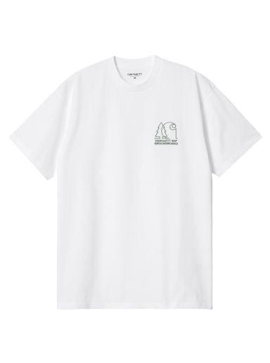 Majica kratkih rukava Carhartt WIP Groundworks T-Shirt Bijela | I032889_02_XX