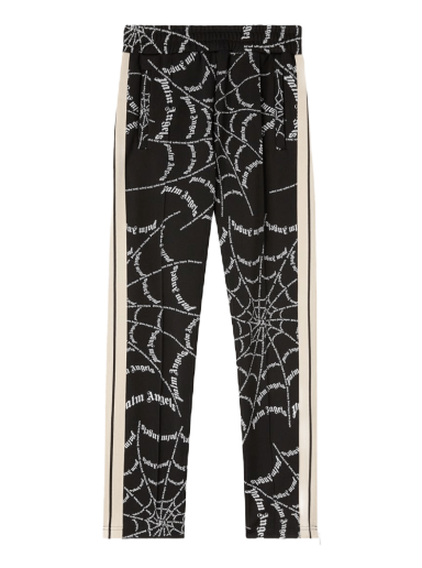 Hlače Palm Angels Spider Web Classic Track Pant Crna | PMCJ001F22FAB0061003