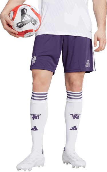 Kratke hlače adidas Performance Manchester United 25/26 Away Shorts Ljubičasta | KA5443, 3
