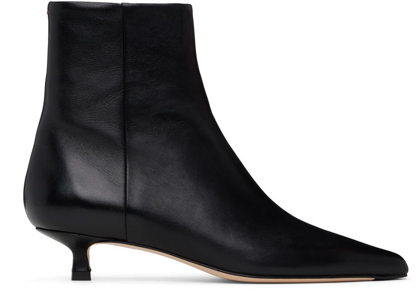 Odjeća Aeyde Aeyde Sofie Leather Ankle Boots Crna | A11-AB-RMAP35KT-0122-800-007