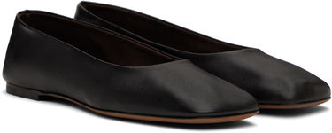 Odjeća The Row The Row Square Ballerina Flats Crna | F1598-SL3, 3