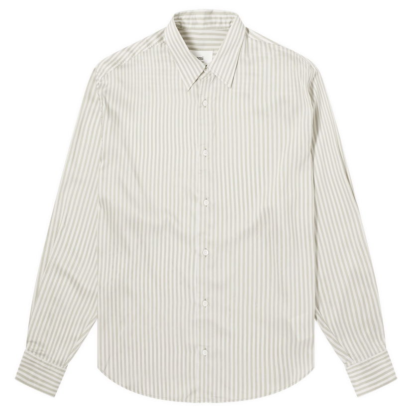 Košulja AMI Boxy Stripe Siva | USH126-VI0015-1931