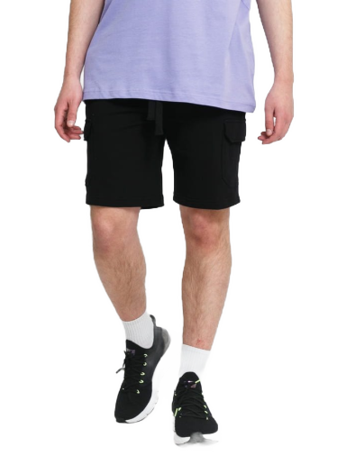 Kratke hlače Urban Classics Organic Cargo Sweatshorts Crna | TB4144 black