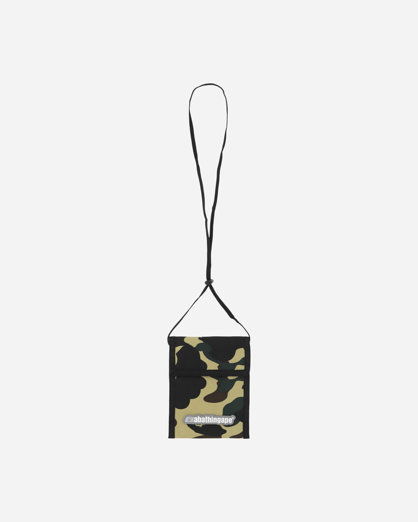 Novčanik BAPE A Bathing Ape 1st Camo Pass Case Žuta | 1E80182039 002