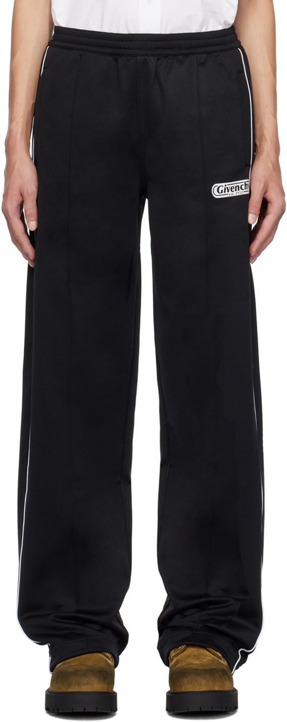 Trenirka Givenchy Givenchy Printed Track Pants Crna | BM51C73YFU