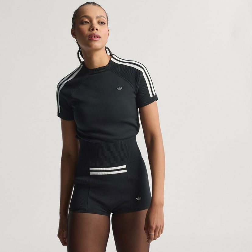 Majica kratkih rukava adidas Performance Cali Sock T-Shirt Crna | JW2518