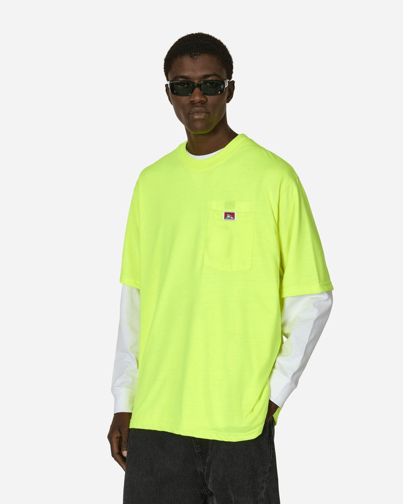 Majica kratkih rukava Ben Davis Heavy Duty Pocket T-Shirt Žuta | BEN919 001