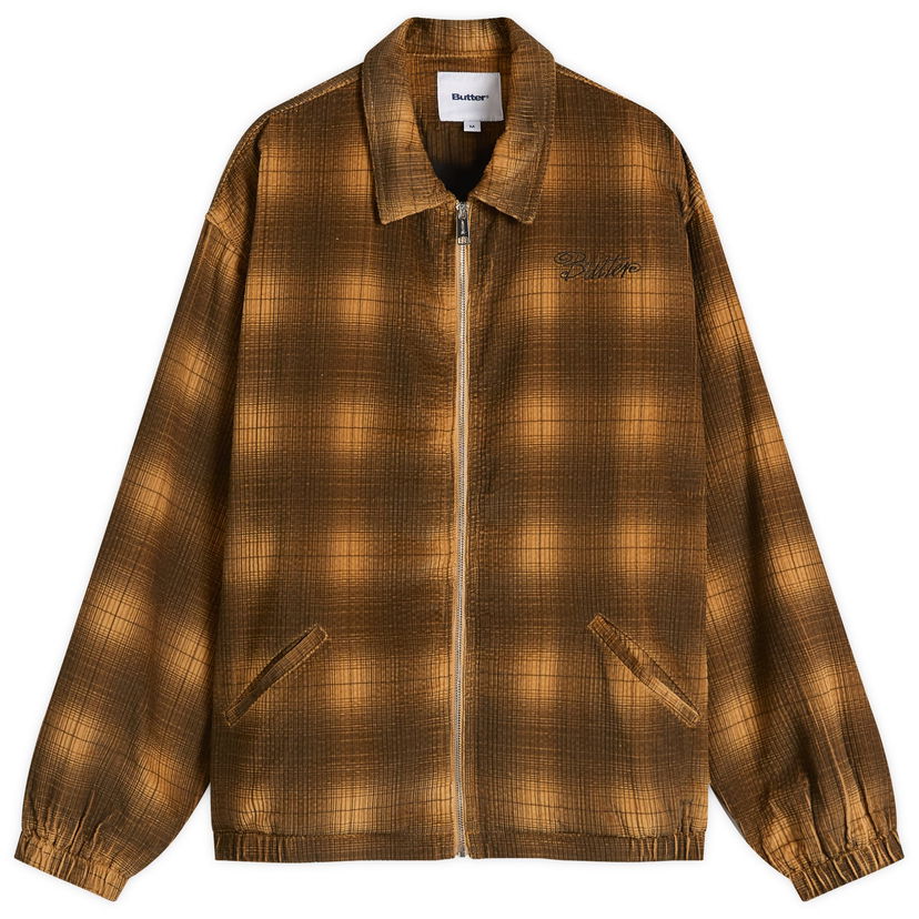 Jakna Butter Goods Jive Corduroy Jacket Smeđa | BG253602-MUS