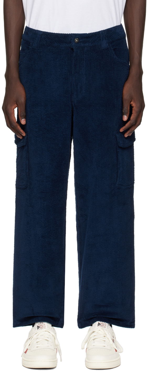 Cargo hlače Dime Relaxed Cargo Pants Tamnoplava | DIMEHO2336NVY