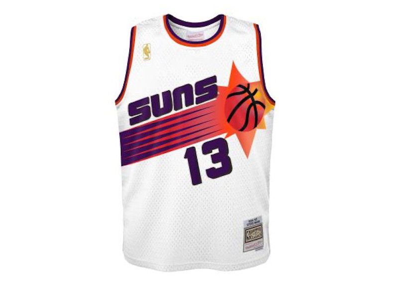 Dres Mitchell & Ness Mitchell & Ness Phoenix Suns Steve Nash Swingman Jersey Bijela | 9N2B7BHM0-SUNSN-Y96, 0