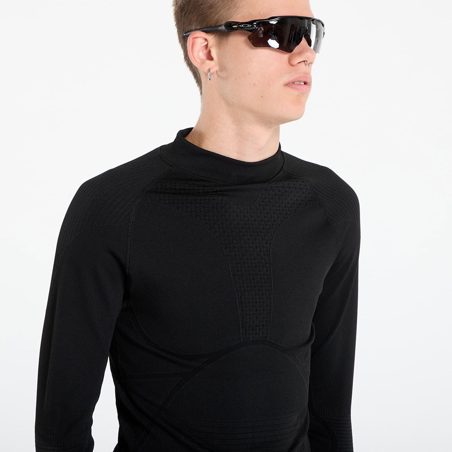Majica kratkih rukava OAKLEY Oakley Latitude Soar Base Layer T-Shirt Crna | FOA407466-02E, 1