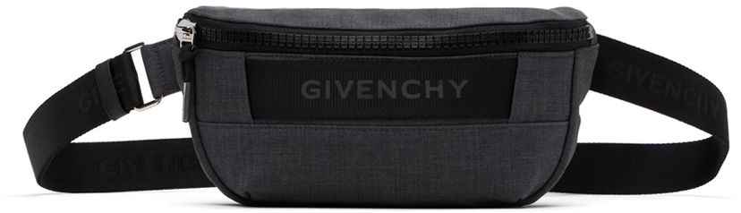 Pojasevi Givenchy Gray G-Trek Belt Bag Crna | BKU040K1XY067