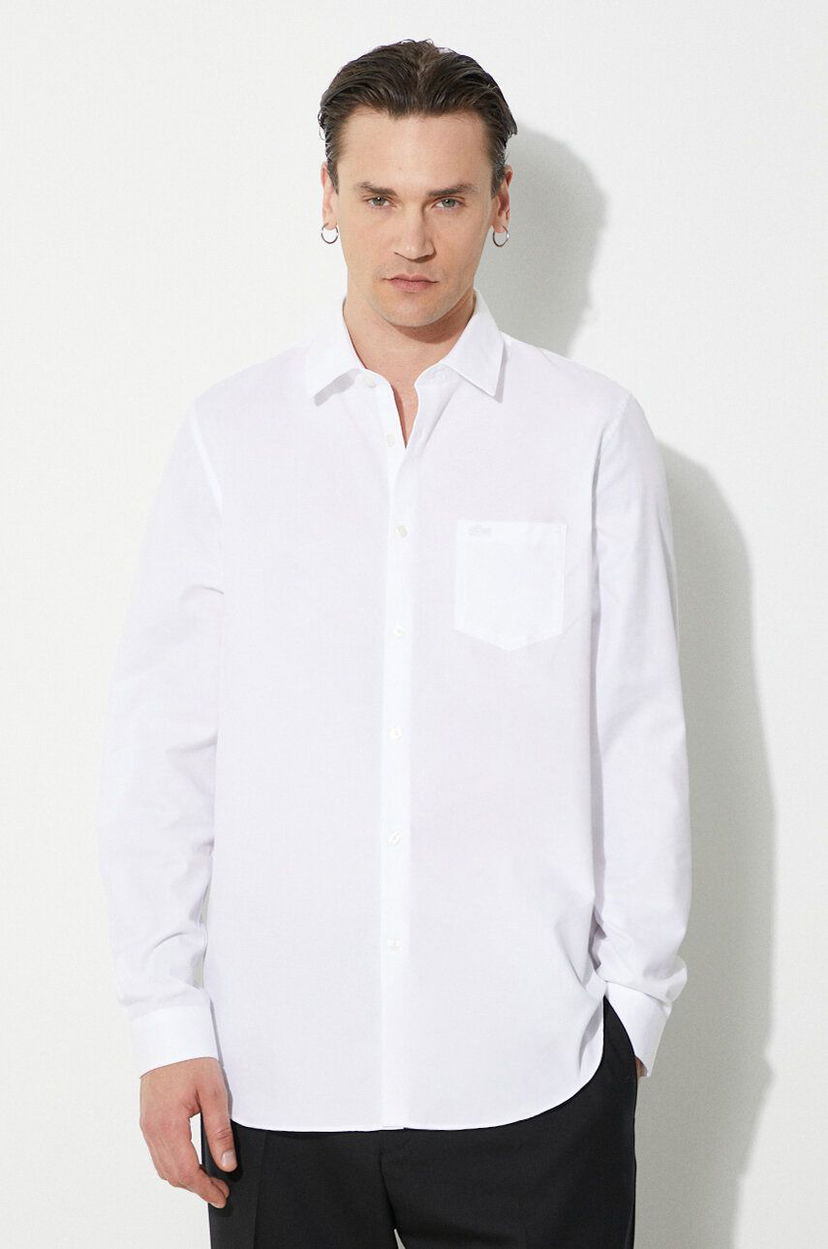 Košulja Lacoste Lacoste Regular Fit Shirt with Classic Collar Bijela | CH8522