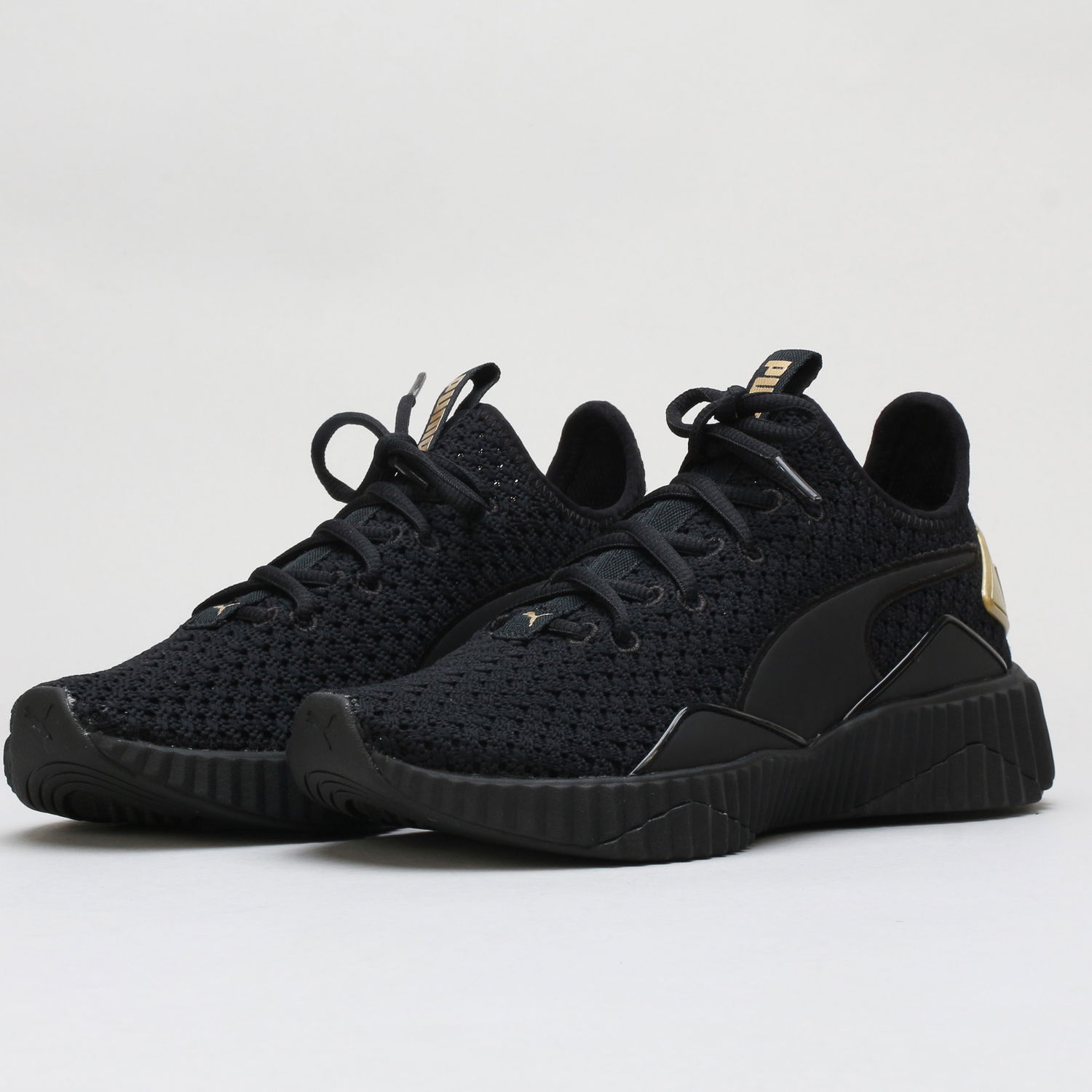 Tenisice i cipele Puma Defy Varsity Wn's black - metallic gold Crna | 191148 01, 0