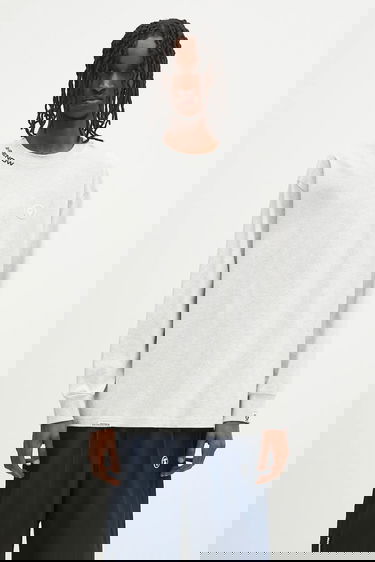 Majica kratkih rukava AAPE by A Bathing Ape AAPE Now Long Sleeve T-Shirt Siva | AAPLTM1607XAN, 0