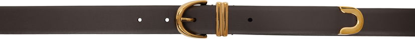 Pojasevi Khaite Khaite Bambi Leather Belt Smeđa | 10010-908