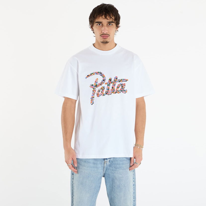 Majica kratkih rukava Patta T-Shirt Vibes Multicolor Graphic Bijela | POC-AW25-1000-290-0093-002