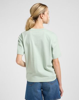 Majica kratkih rukava Lee Lee Pocket Tee Zelena | 112363833