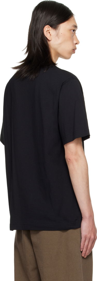 Majica kratkih rukava Burberry Burberry Check Trim Cotton T-Shirt Crna | 8110101, 2