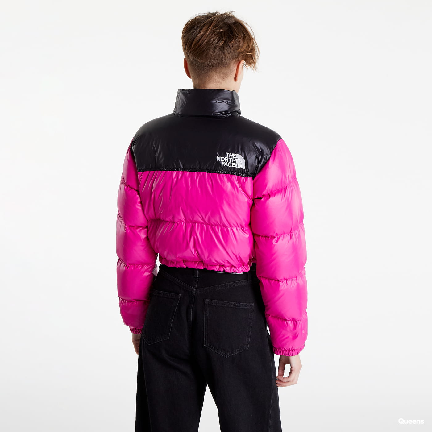 Pernata jakna The North Face Nuptse Short Jacket Ružičasta | NF0A5GGE1461, 1