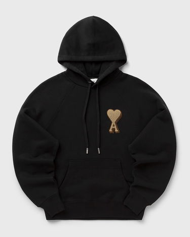 Dukserice AMI Hoodie with Patch Crna | USW770.747-001, 2