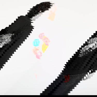 Dukserice OBEY OBEY Studios Palette Hoodie Crna | 117464052-BLK, 3