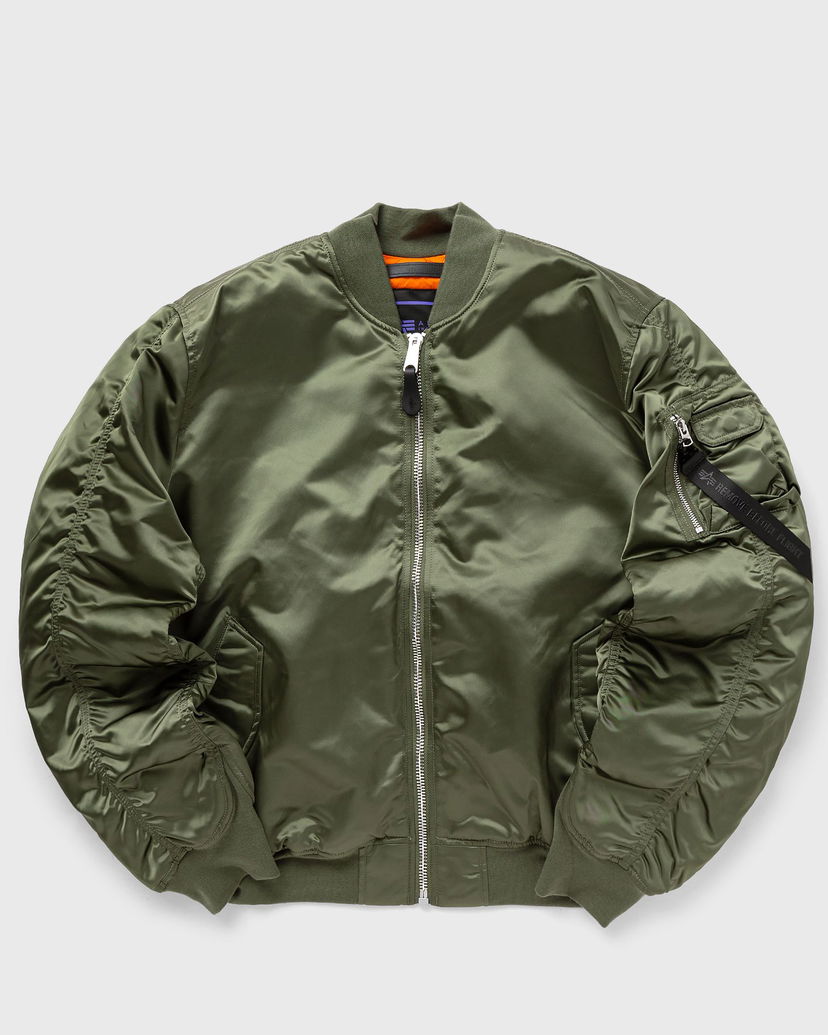 Bomber jakna Alpha Industries Bomber & Flight Jackets-MA-1 UV Zelena | 146115UV-SAGE-GREEN