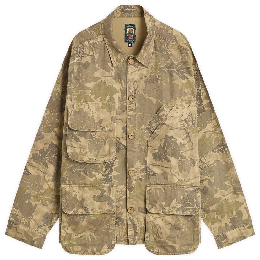Jakna Brain Dead Brain Dead Twill Military Shirt Jacket, Size Large Bež | BDF25T170045-CAM