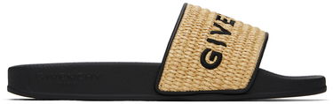 Dodaci Givenchy Givenchy Raffia Pool Slides Bež | BE3076E29B015, 0