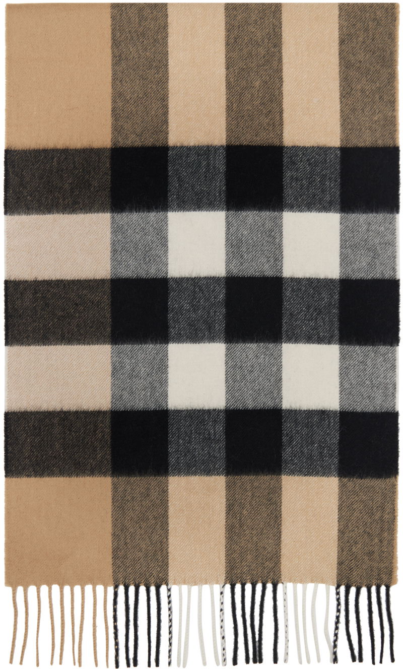 Šal Burberry Check Scarf Brown Smeđa | 8056851