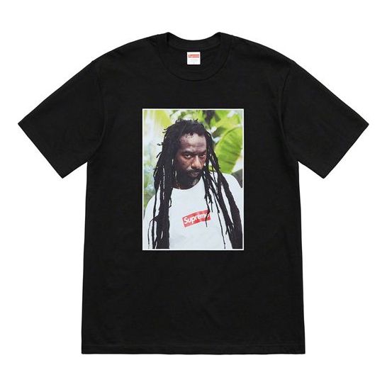 Majica kratkih rukava Supreme Buju Banton Printed Tee Crna | SUP-SS19-10482
