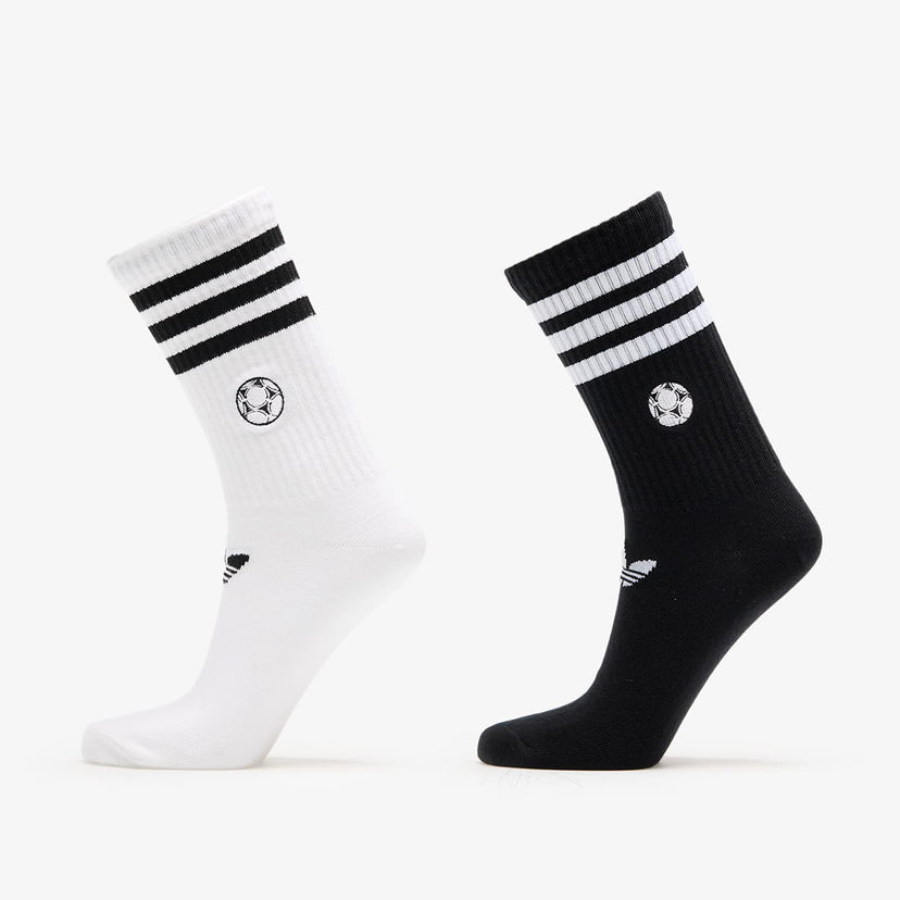 Čarape adidas Originals Adidas Football Crew Socks 2-Pack Bijela | JW2985