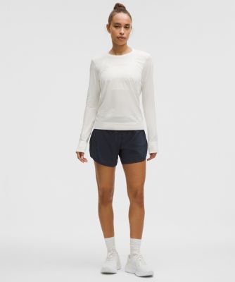 Kratke hlače lululemon Track That High-Rise Lined Short 5" Crna | prod11130485, 6