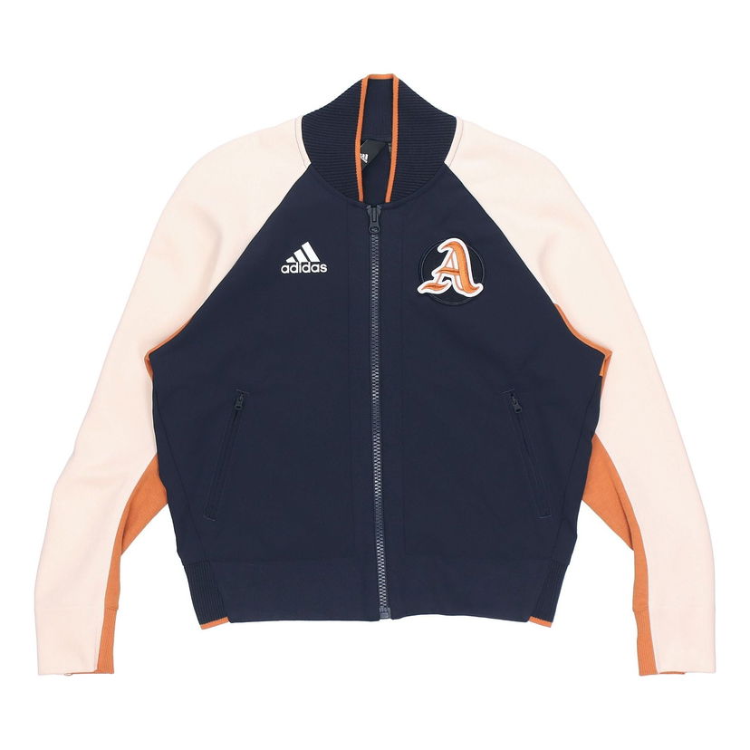 Bomber jakna adidas Originals Long Sleeve Bomber Jacket Tamnoplava | DX8420