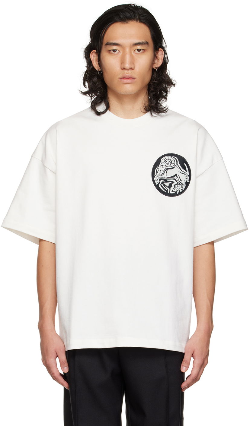 Majica kratkih rukava Jil Sander Crewneck T-Shirt Bijela | J21GC0018_J45092