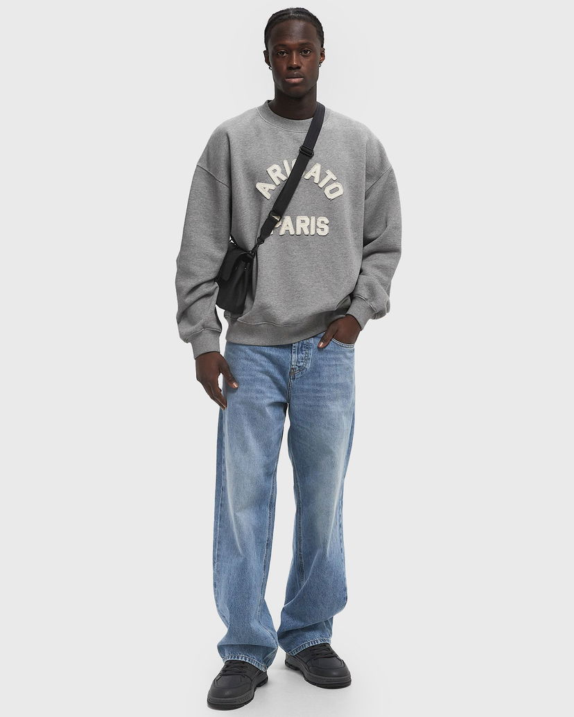Dukserice AXEL ARIGATO Paris Crewneck Sweatshirt Siva | A2997001