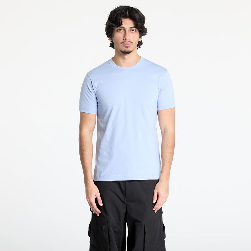 Majica kratkih rukava Comme des Garçons Comme des Garçons SHIRT Knit T-Shirt Plava | FO-T024 BLUE