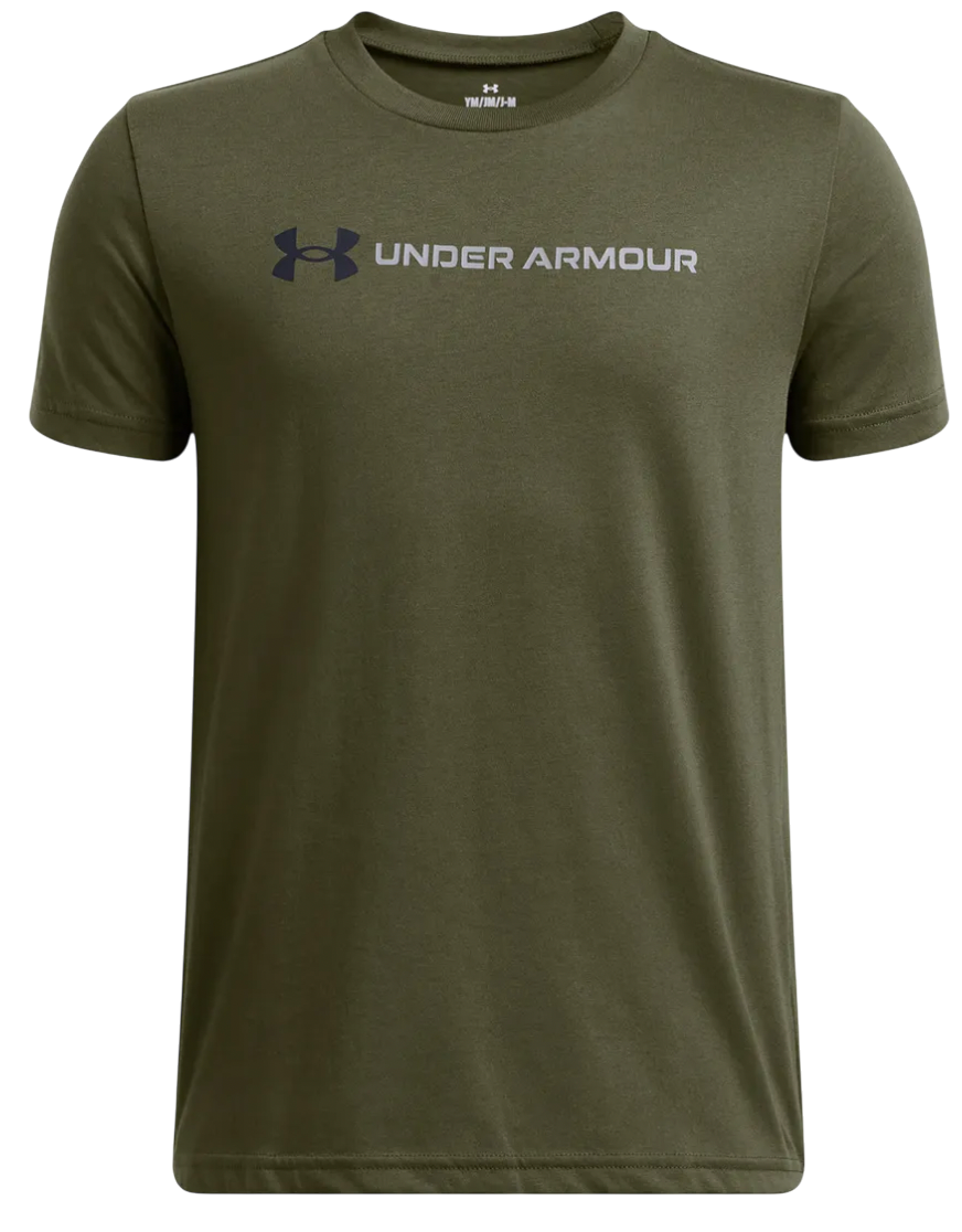 Majica kratkih rukava Under Armour Logo Wordmark Short Sleeve T-Shirt Zelena | 1389963-390, 0