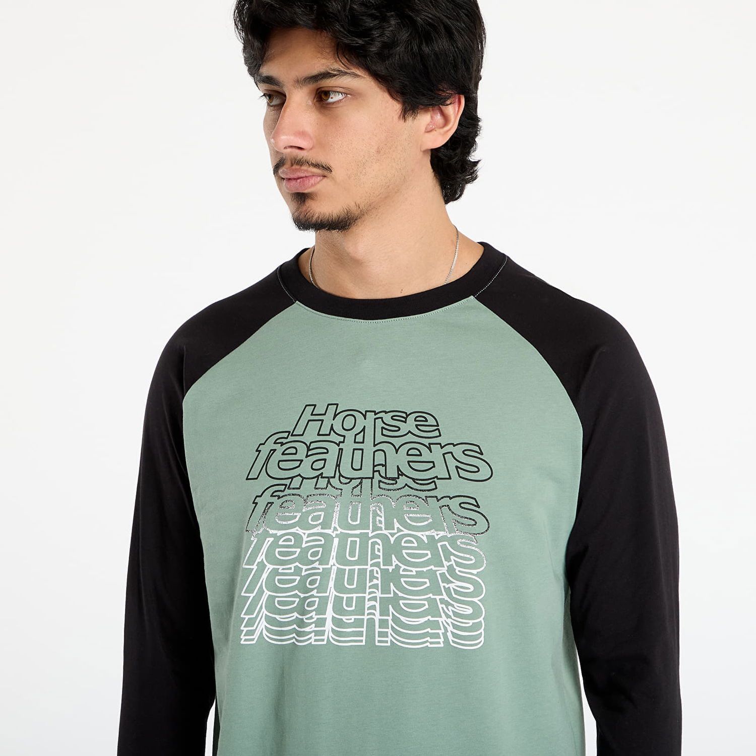 Majica kratkih rukava Horsefeathers Rollin Raglan T-Shirt Višebojno | SM1394A, 1