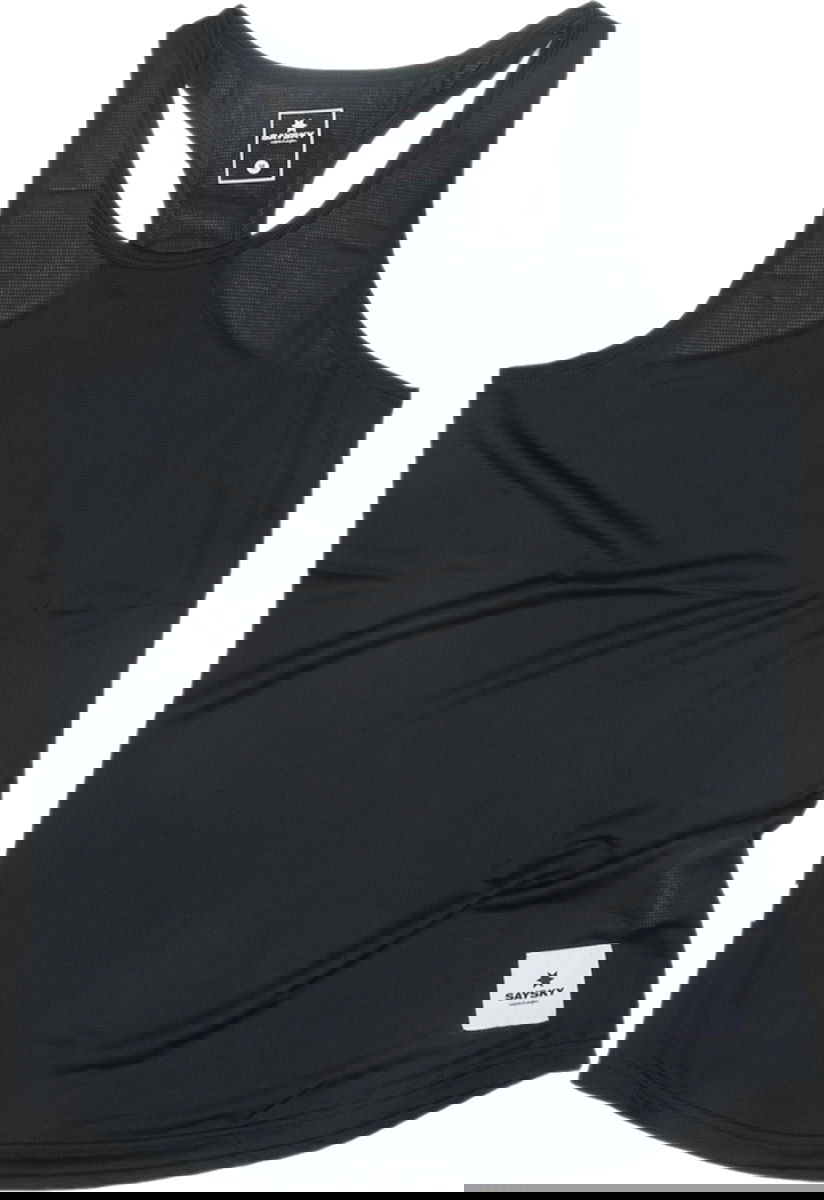 Majica bez rukava Saysky Saysky Clean Combat Singlet Crna | xgrsi08