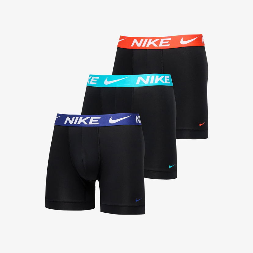 Bokserice Nike Dri-FIT Boxer Brief 3-Pack Crna | 0000KE1157-TMW