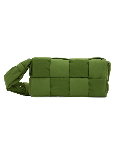 Torba oko struka Bottega Veneta Padded Tech Cassette Bag Zelena | 628951 VBO81