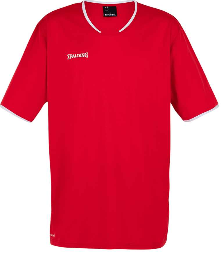 Majica kratkih rukava Spalding Move Shooting V-Neck T-Shirt Crvena | 3002141-04