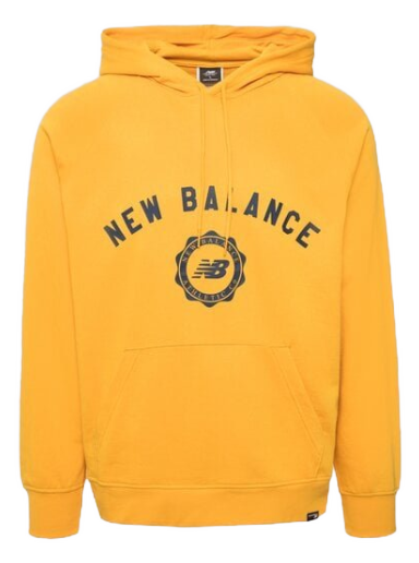 Dukserice New Balance Sport Seasonal Hoodie Žuta | MT31901VGL
