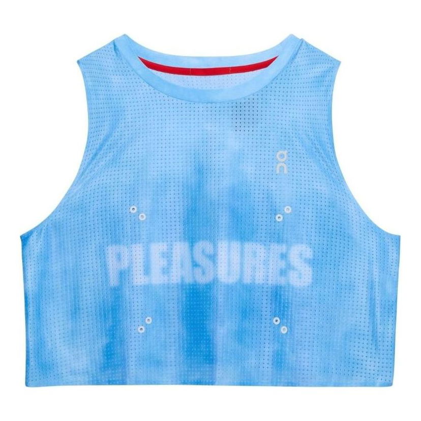 Crop top On Running On Running x Pleasures The Loop Crop Top Plava | 1WF10613858