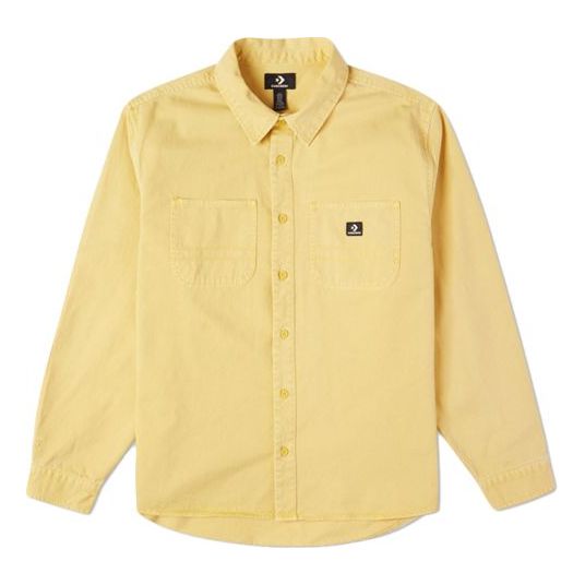 Košulja Converse Converse Woven Button-Up Shirt Žuta | 10022012-A03