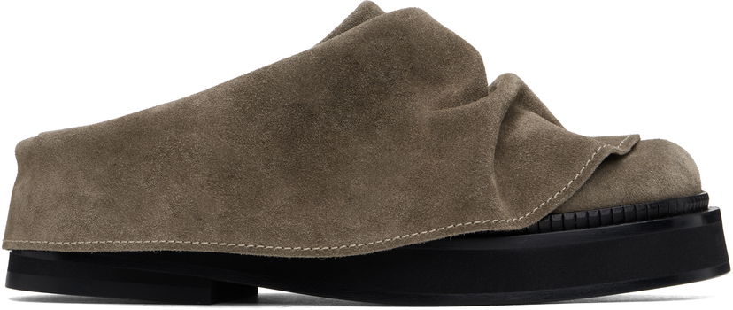Odjeća The Attico Attico Mini Robin Slip-on Loafers Siva | 250WSH00855 LBT040AA